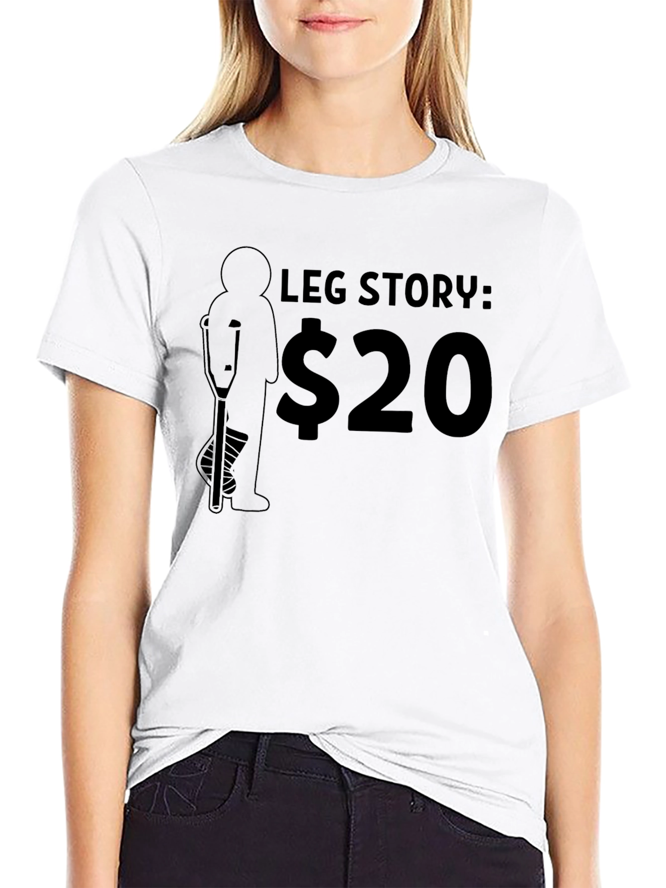 Funny Leg Story T-Shirt