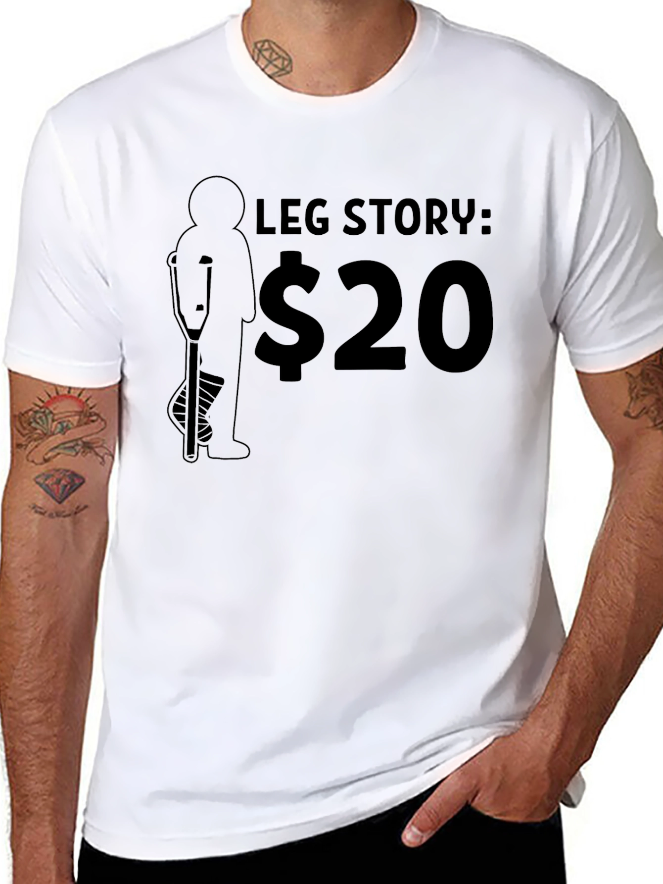 Funny Leg Story T-Shirt