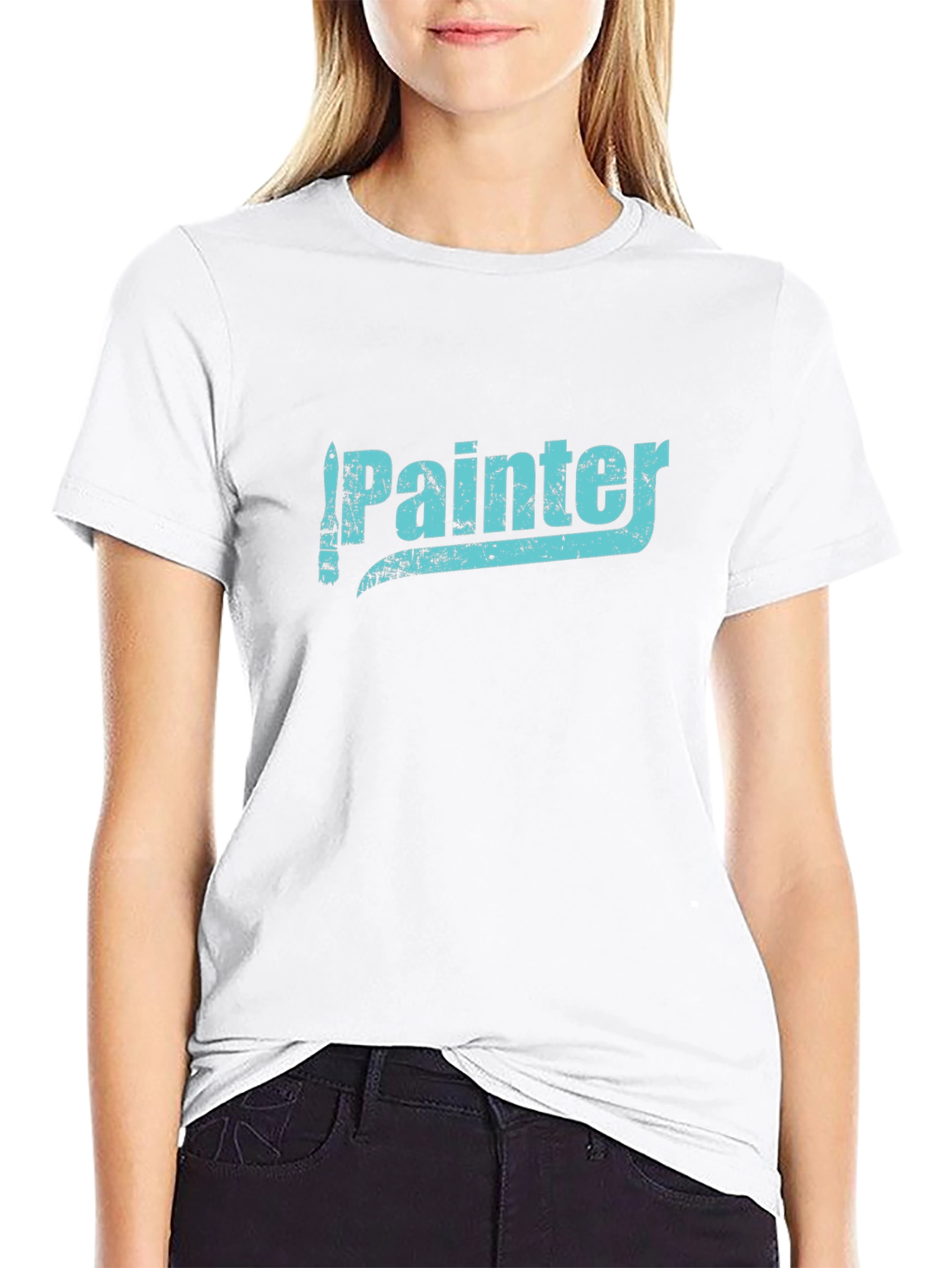 Painter T-Shirt - Distressed Graphic Tee