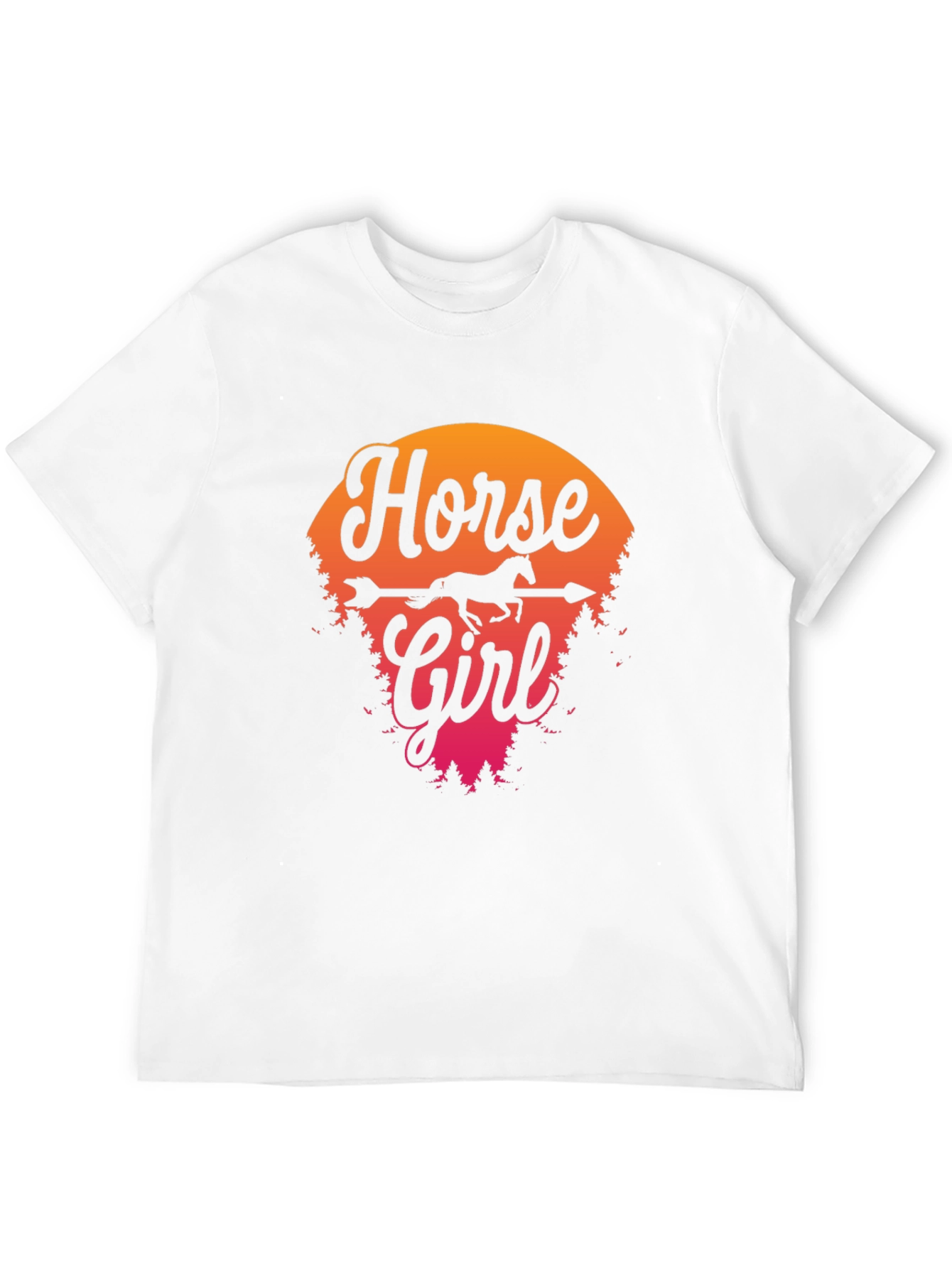 Horse Girl Graphic Tee - Womens Fit