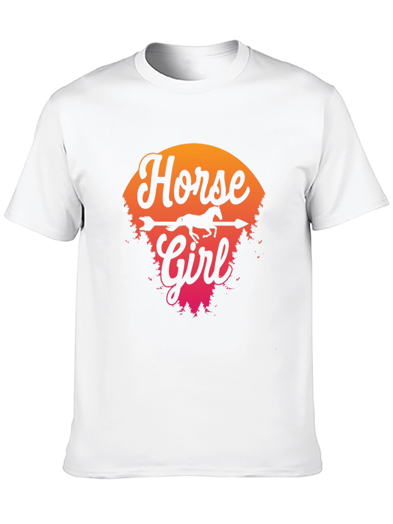 Horse Girl Graphic Tee - Womens Fit