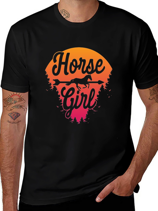 Horse Girl Graphic Tee - Womens Fit
