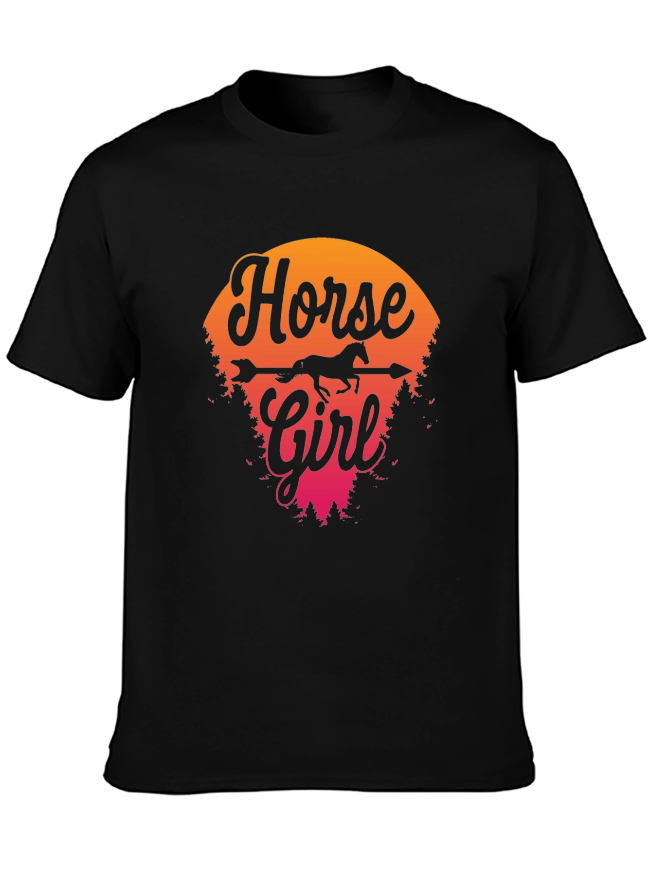 Horse Girl Graphic Tee - Womens Fit