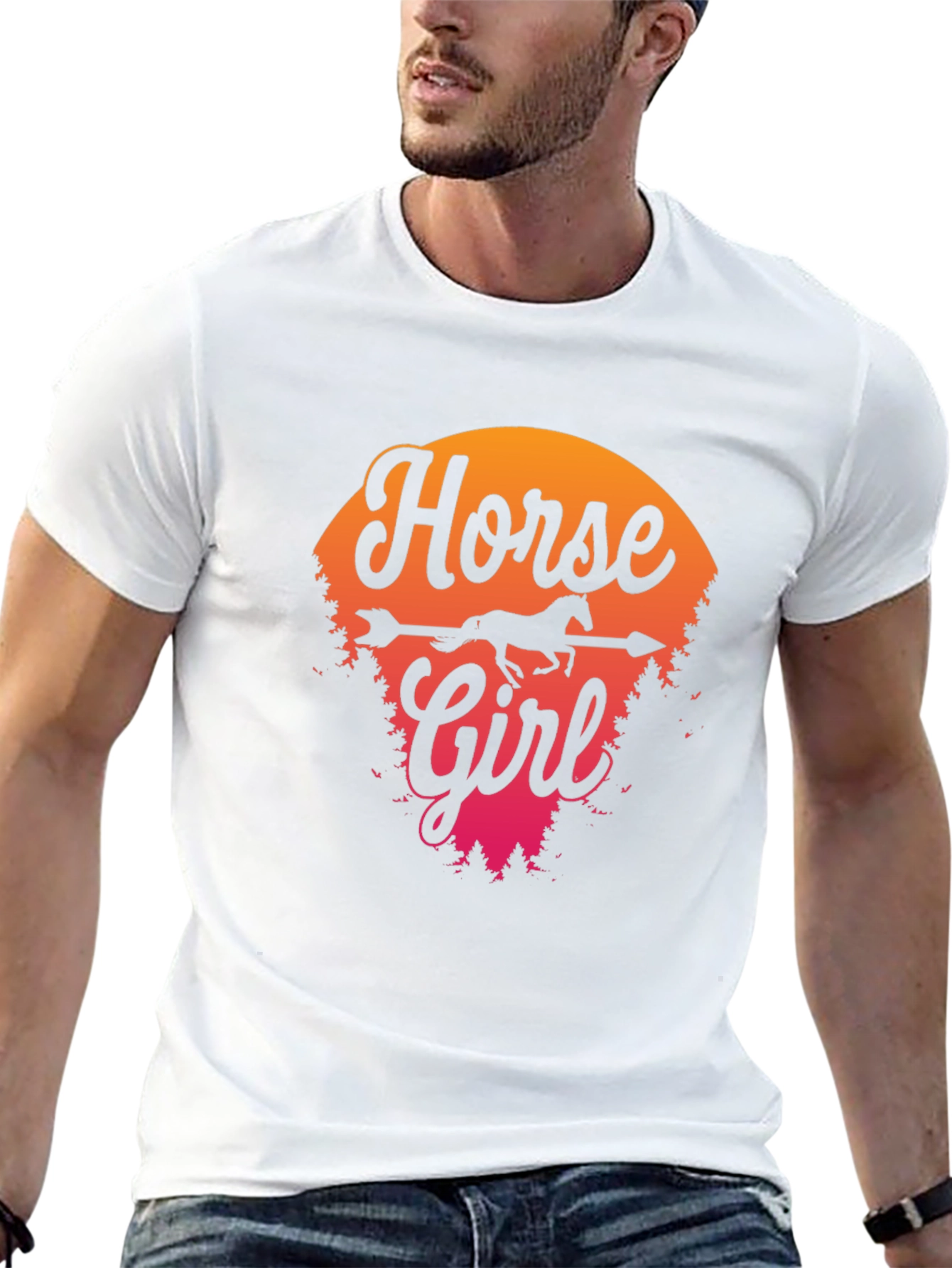 Horse Girl Graphic Tee - Womens Fit