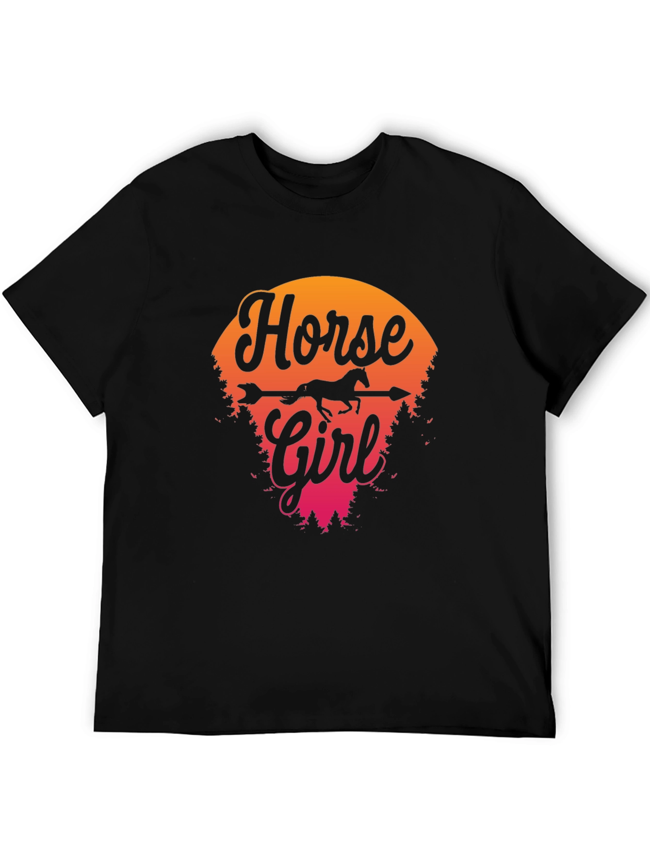 Horse Girl Graphic Tee - Womens Fit
