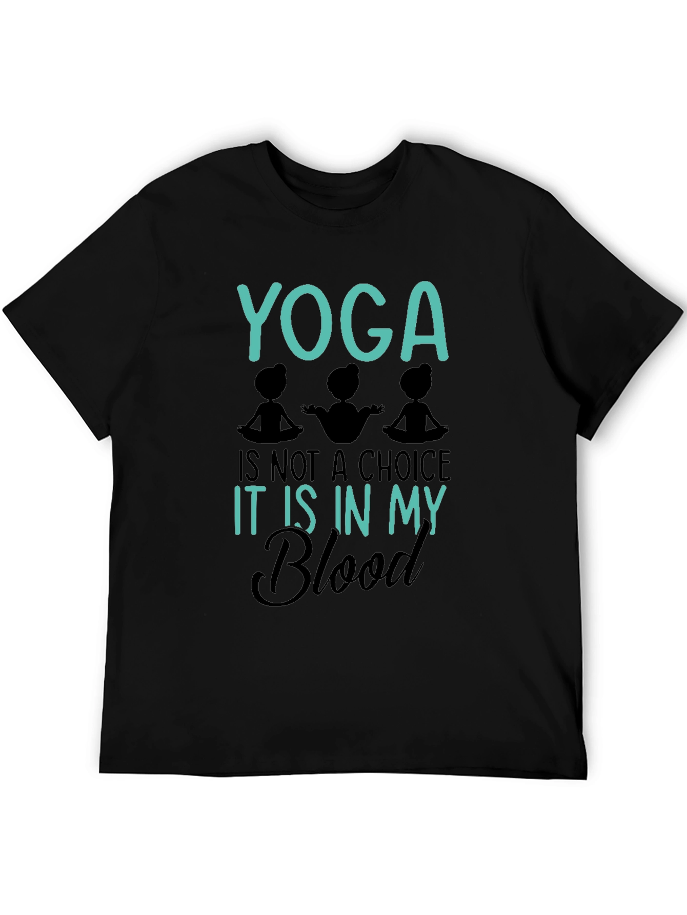 Yoga Is In My Blood Graphic Tee