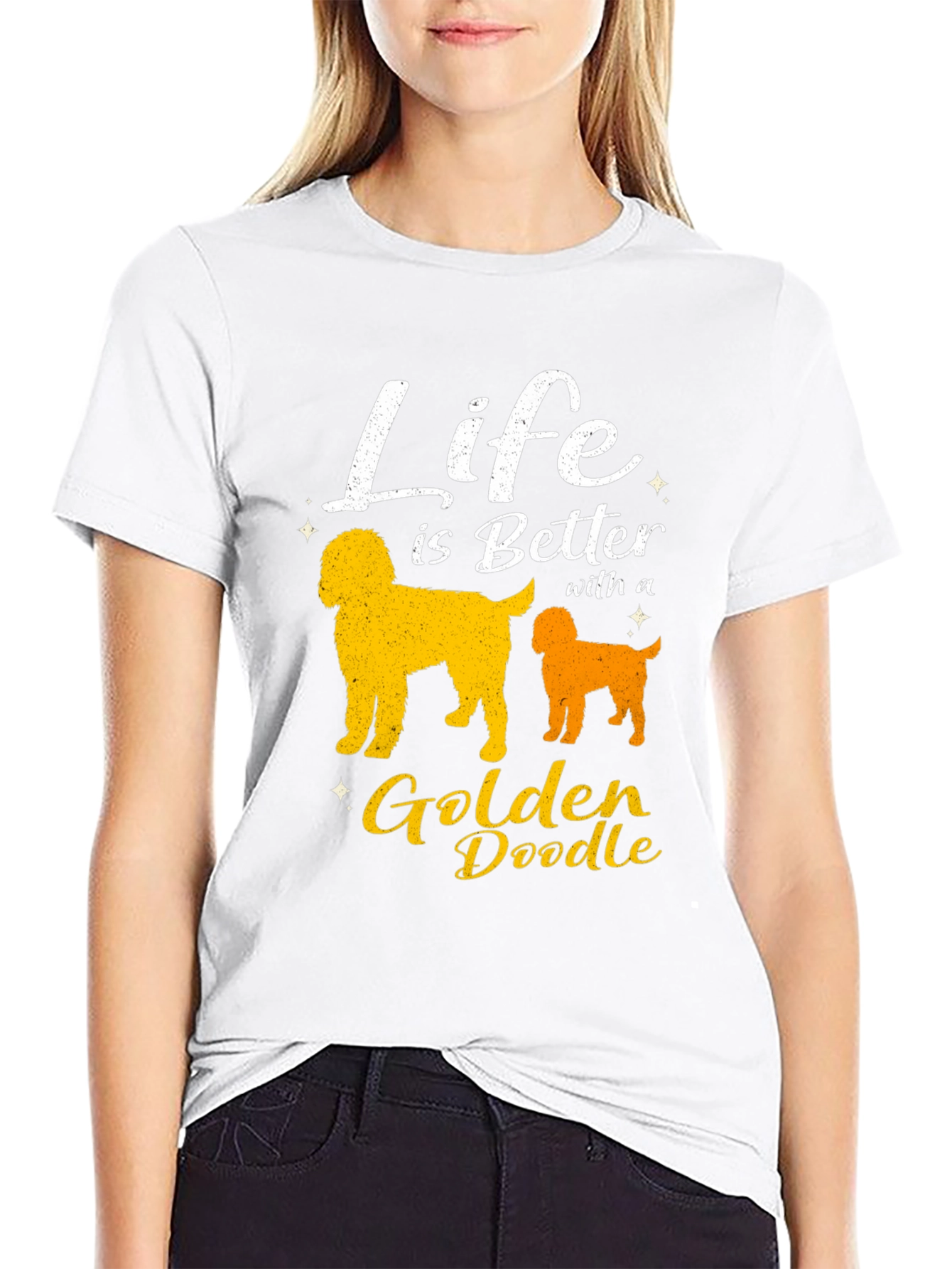 Life is Better with a Golden Doodle Tee