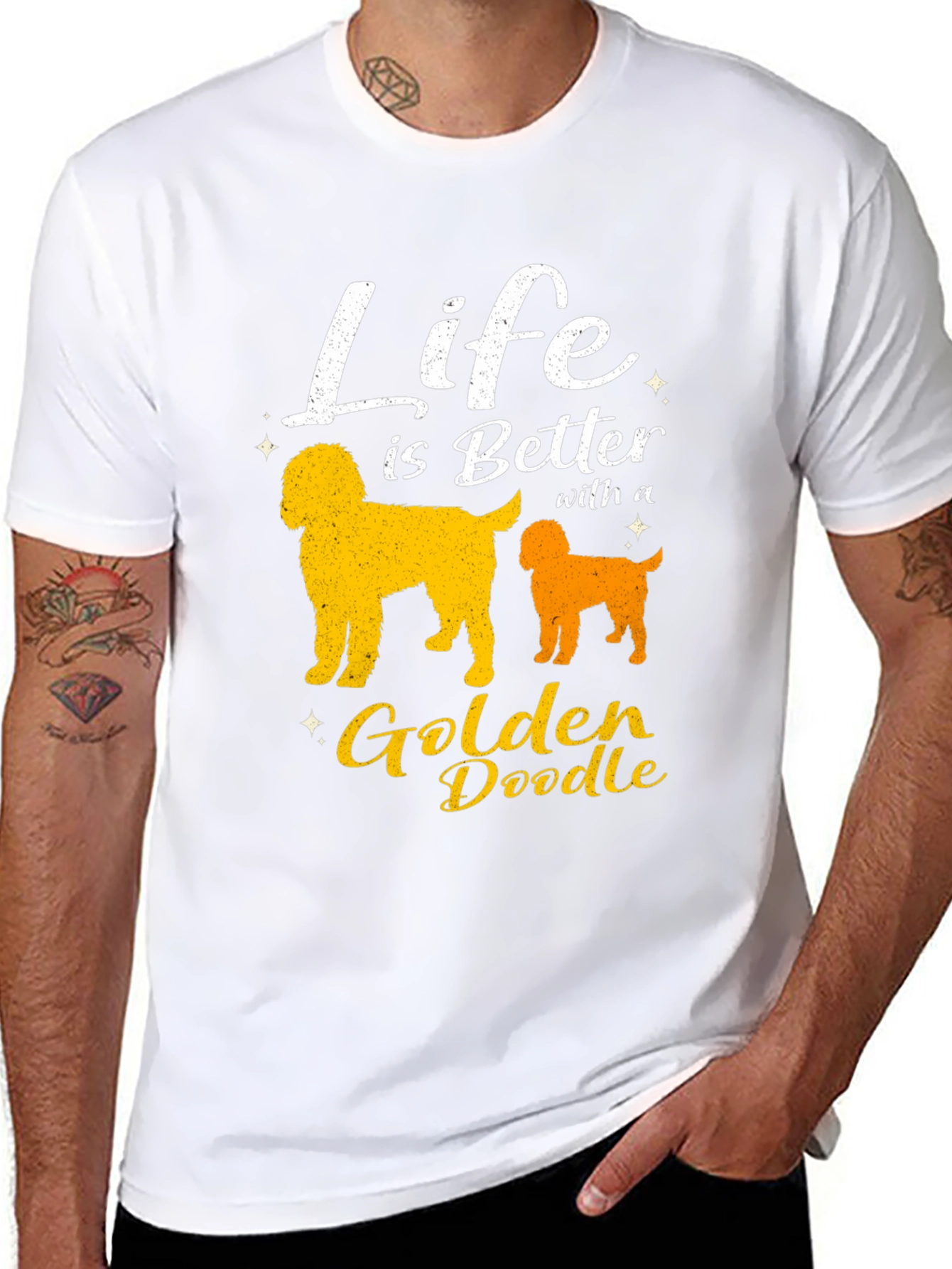 Life is Better with a Golden Doodle Tee