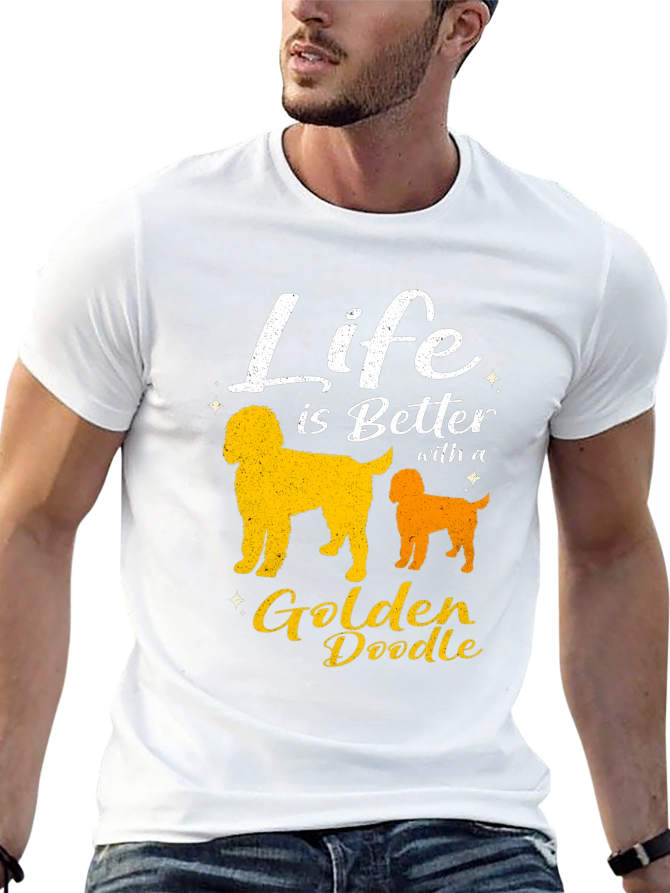 Life is Better with a Golden Doodle Tee