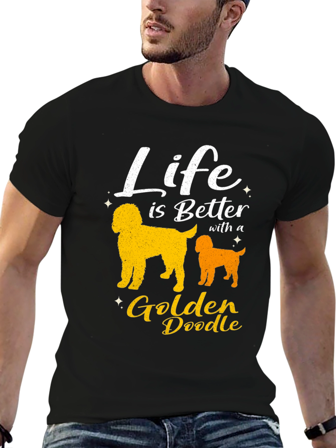Life is Better with a Golden Doodle Tee