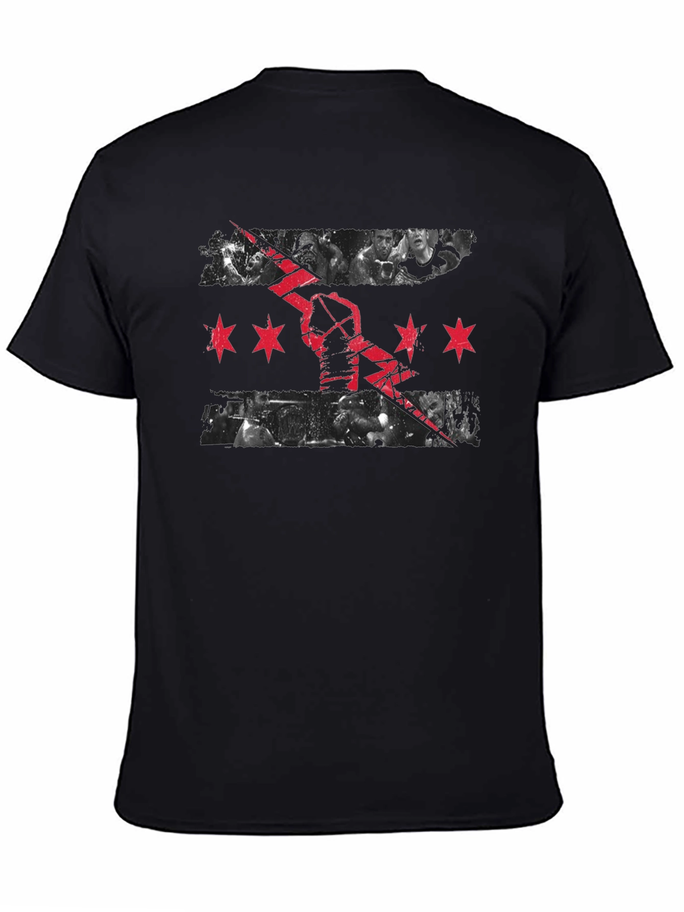 Chicago Flag Zombie T-Shirt