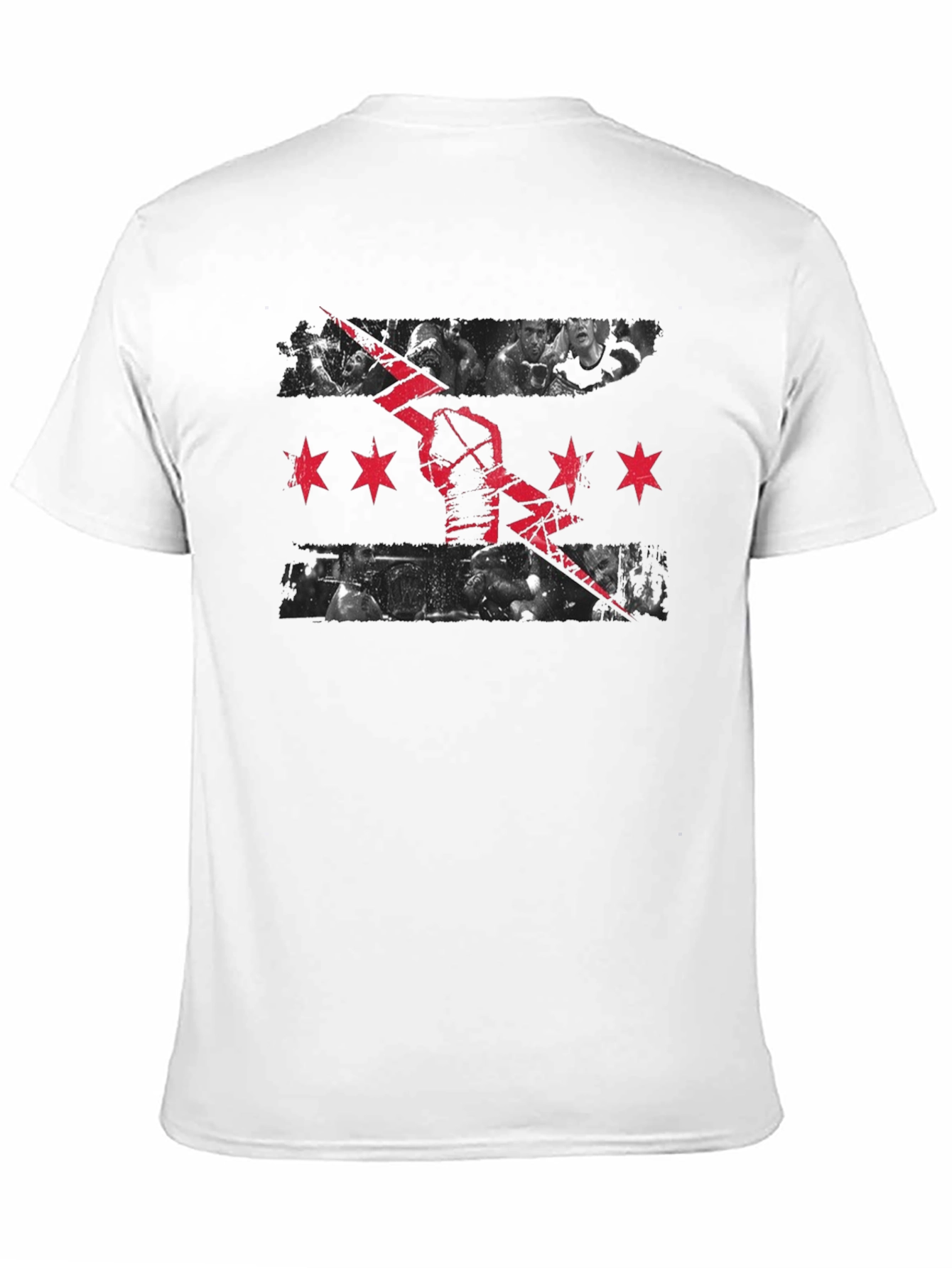 Chicago Flag Zombie T-Shirt