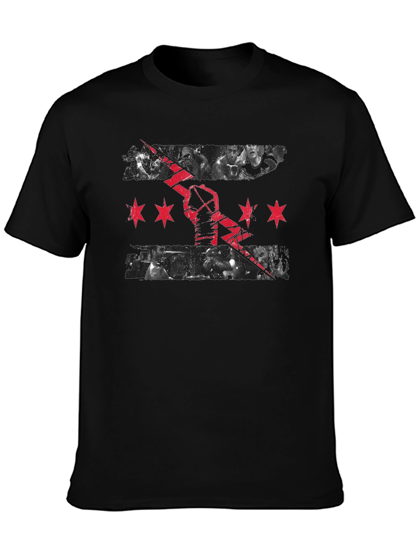 Chicago Flag Zombie T-Shirt