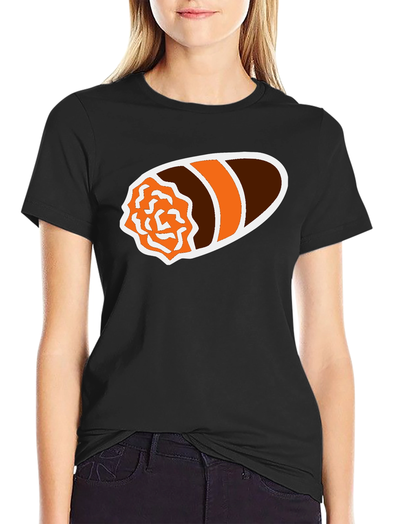 Cigar Graphic Black T-Shirt - Smokers Tee