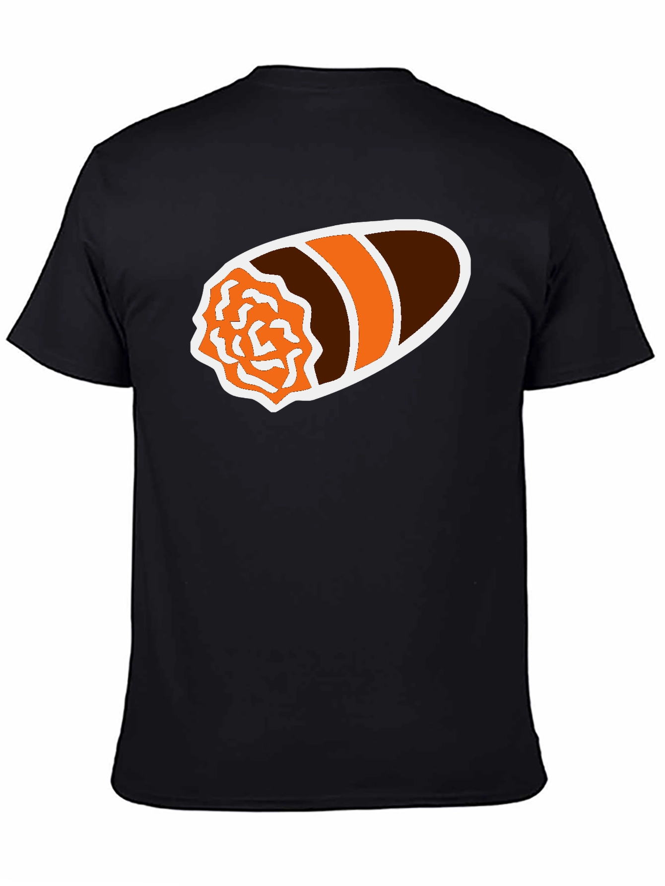 Cigar Graphic Black T-Shirt - Smokers Tee