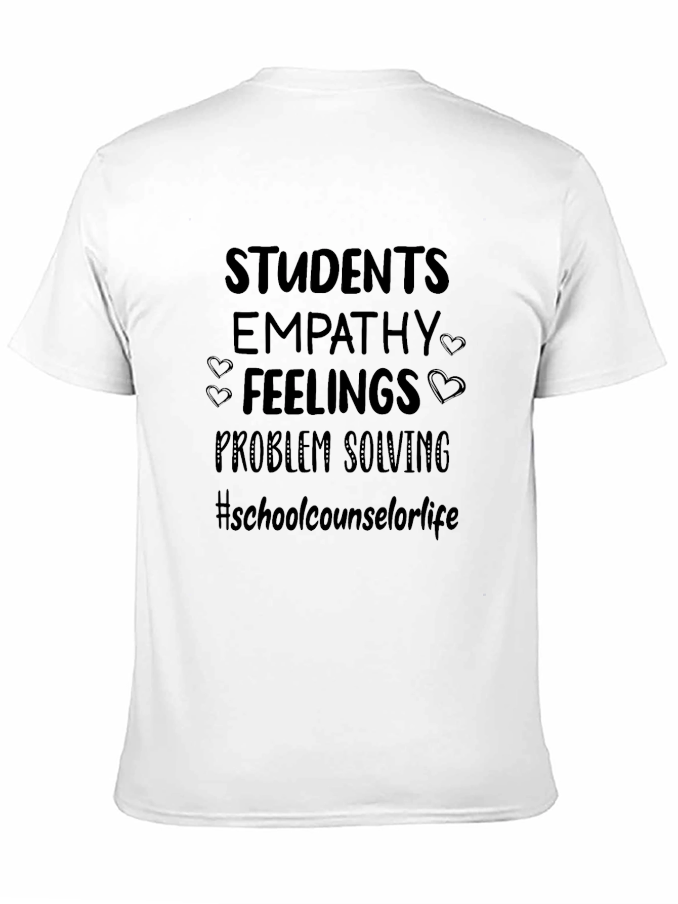 School Counselor Life Black T-Shirt
