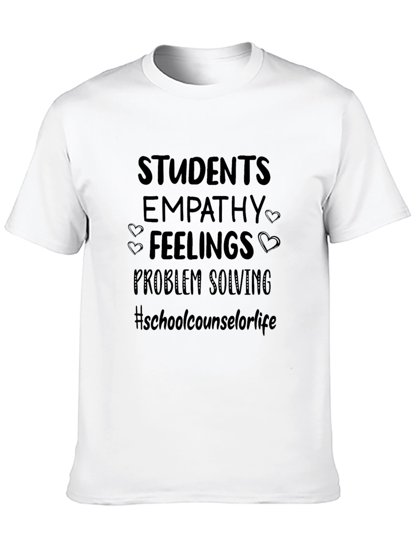School Counselor Life Black T-Shirt
