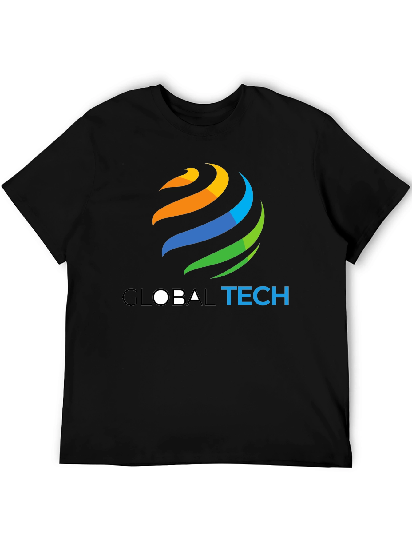 Global Tech Black T-Shirt