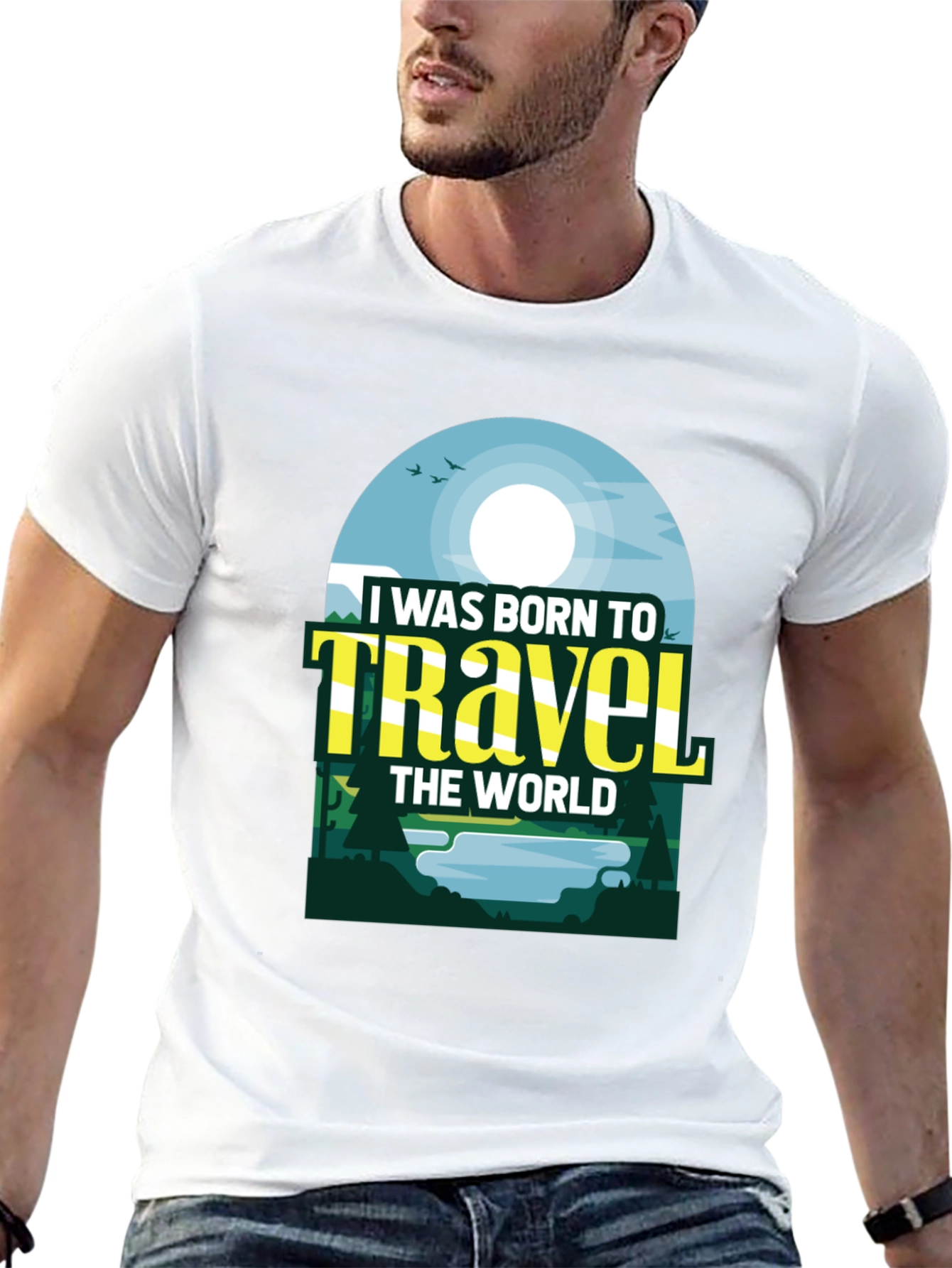 Travel The World Graphic Tee