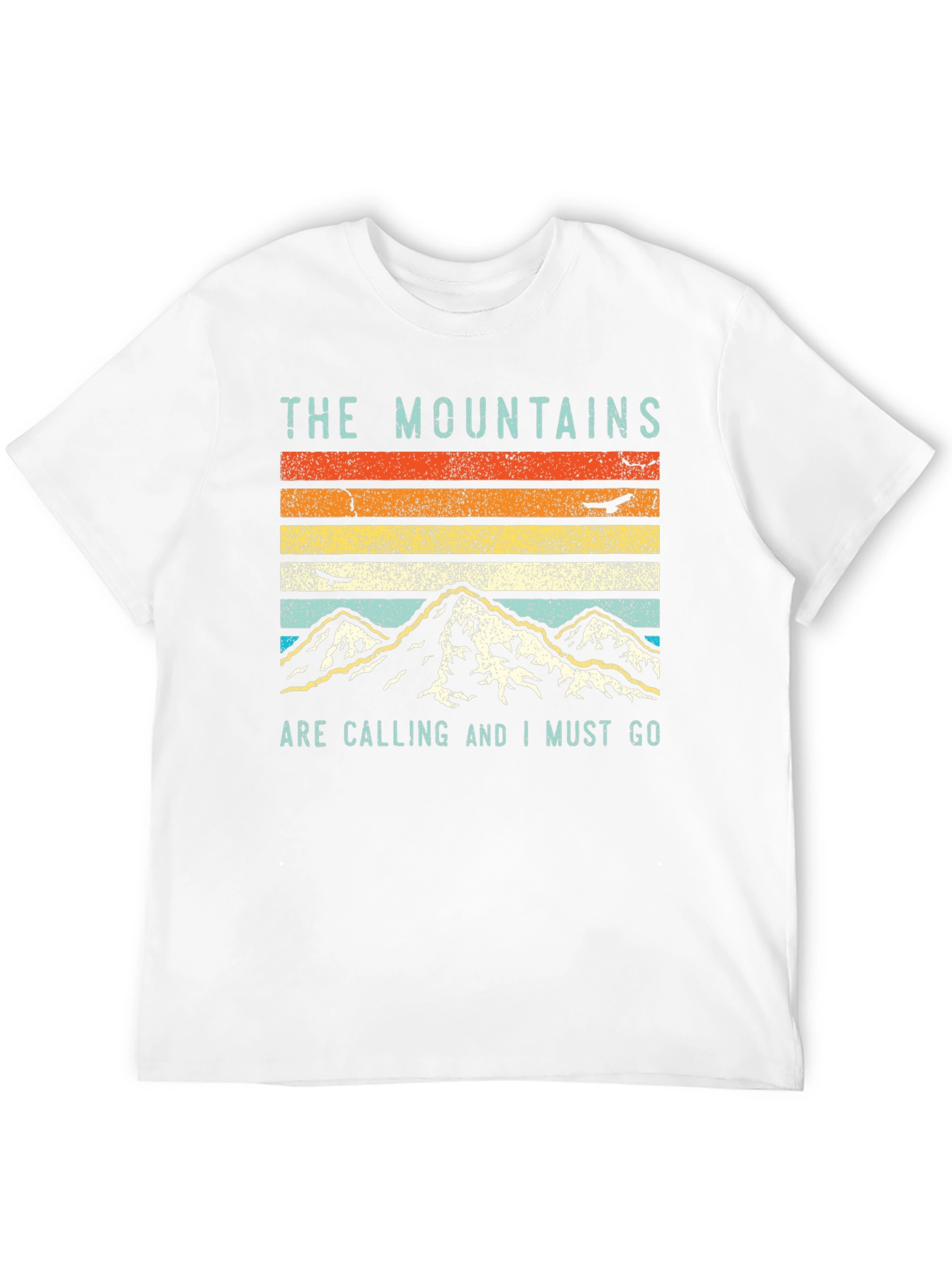 Mountains Calling Graphic Tee - Adventure Shirt