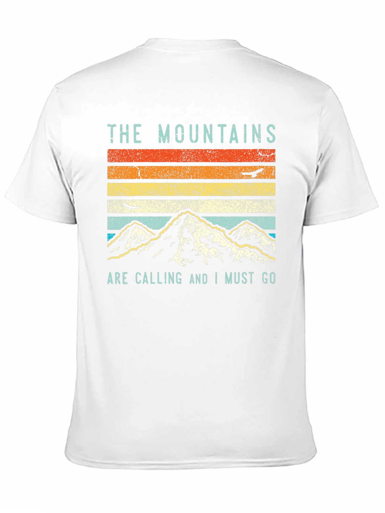 Mountains Calling Graphic Tee - Adventure Shirt