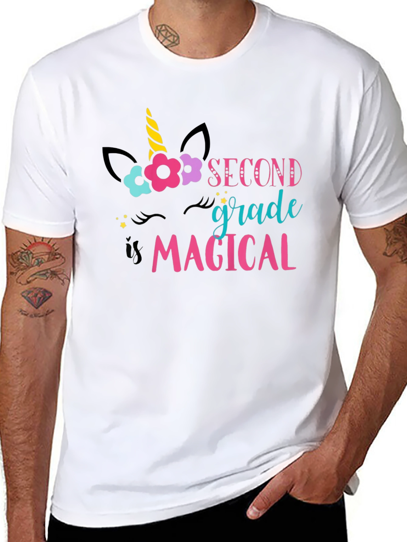 Magical Second Grade Unicorn T-Shirt