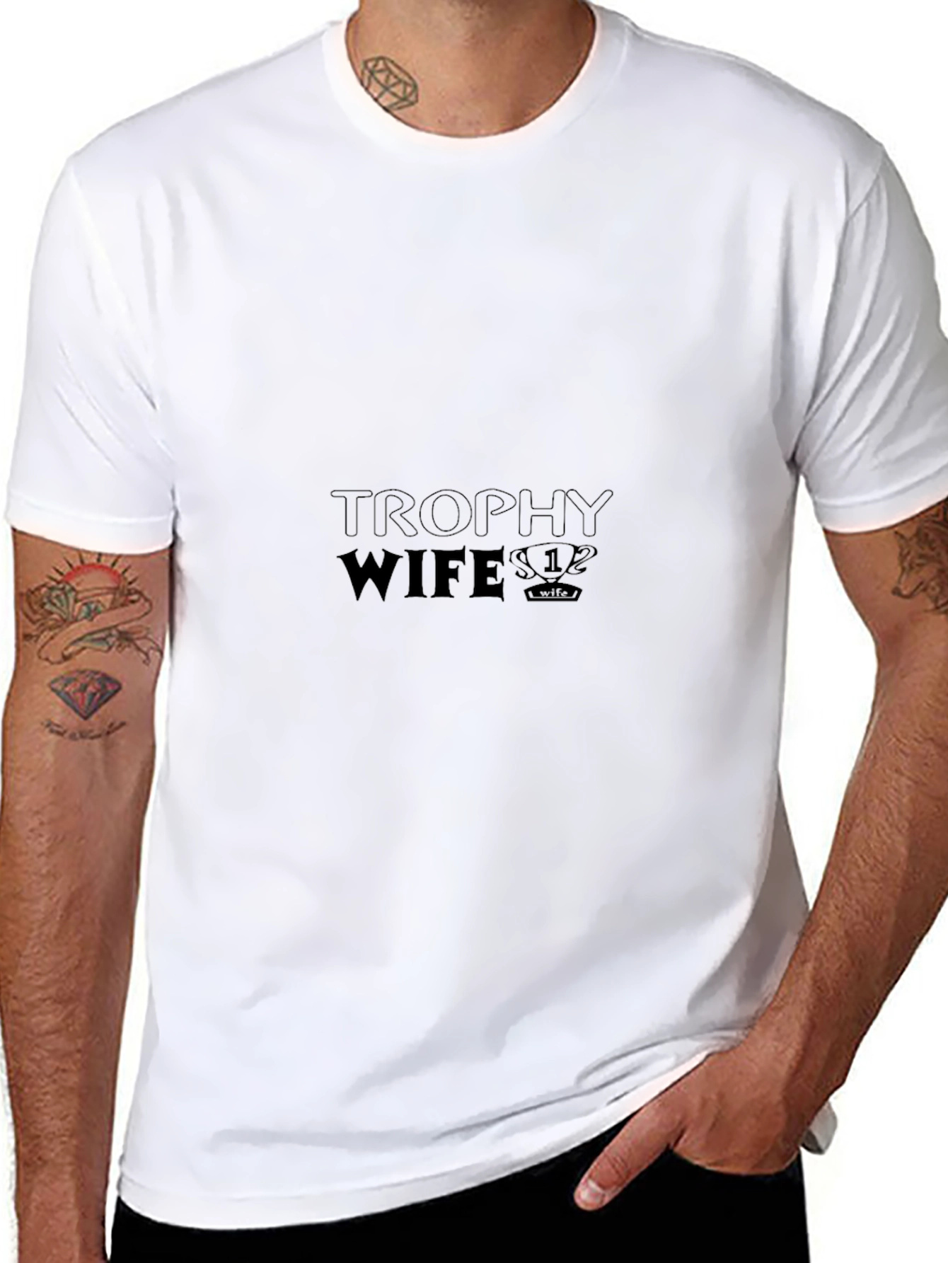Trophy Wife T-Shirt - Funny Novelty Tee