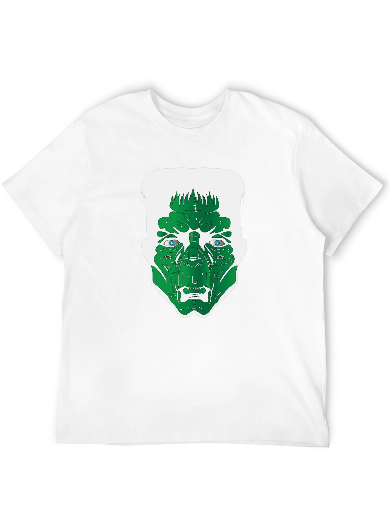 Frankenstein Graphic Tee - Black Cotton T-Shirt