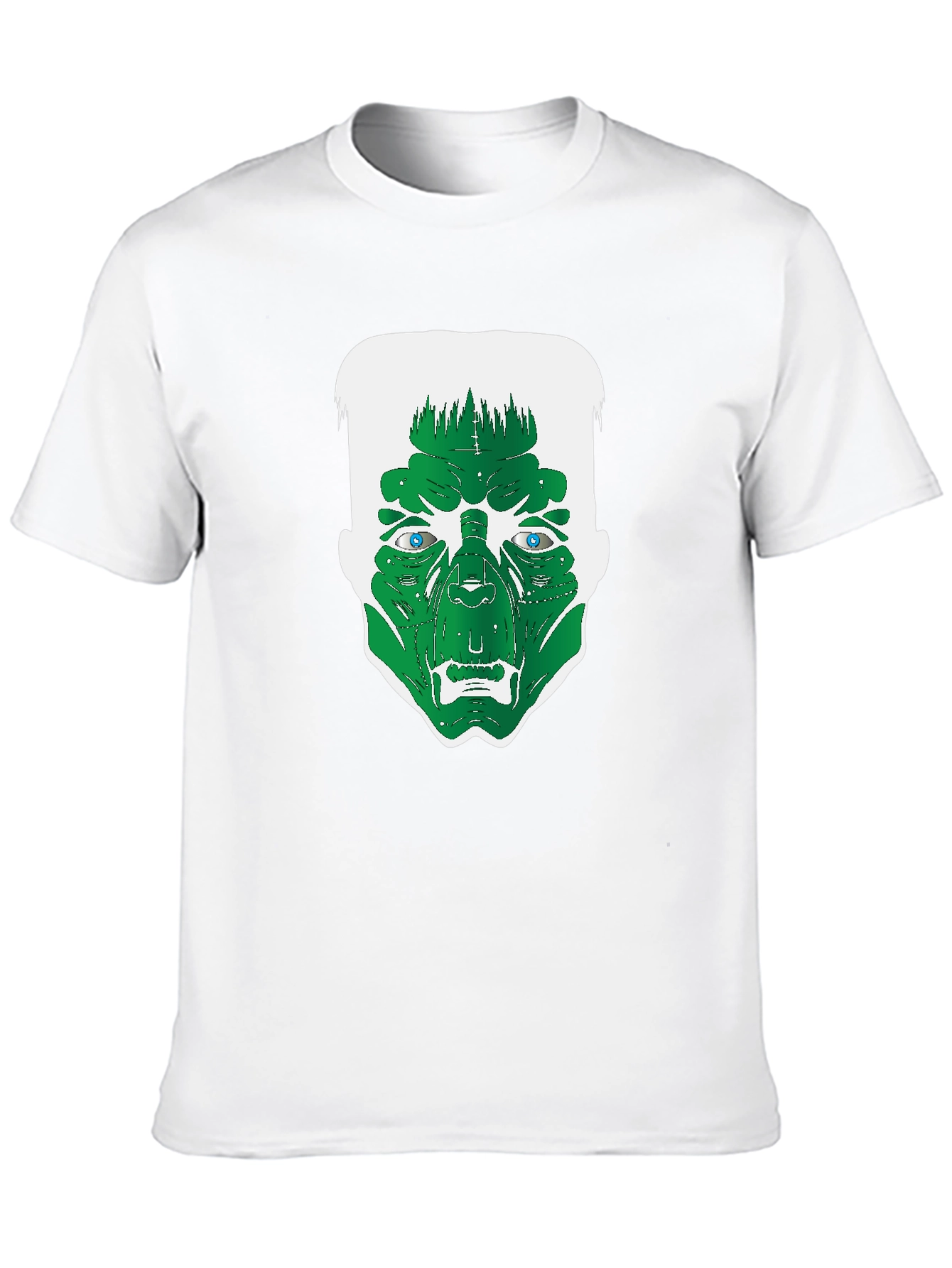 Frankenstein Graphic Tee - Black Cotton T-Shirt