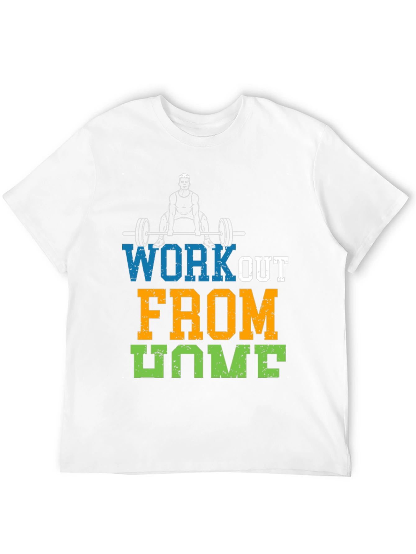 Workout From Home Graphic Tee