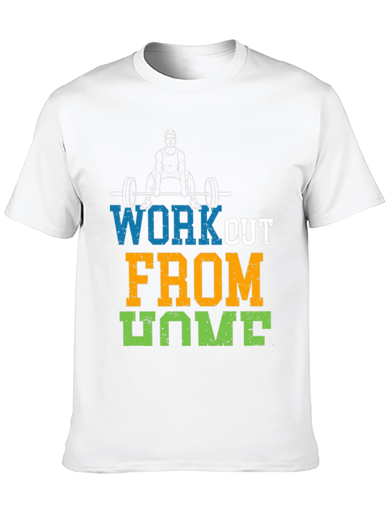 Workout From Home Graphic Tee