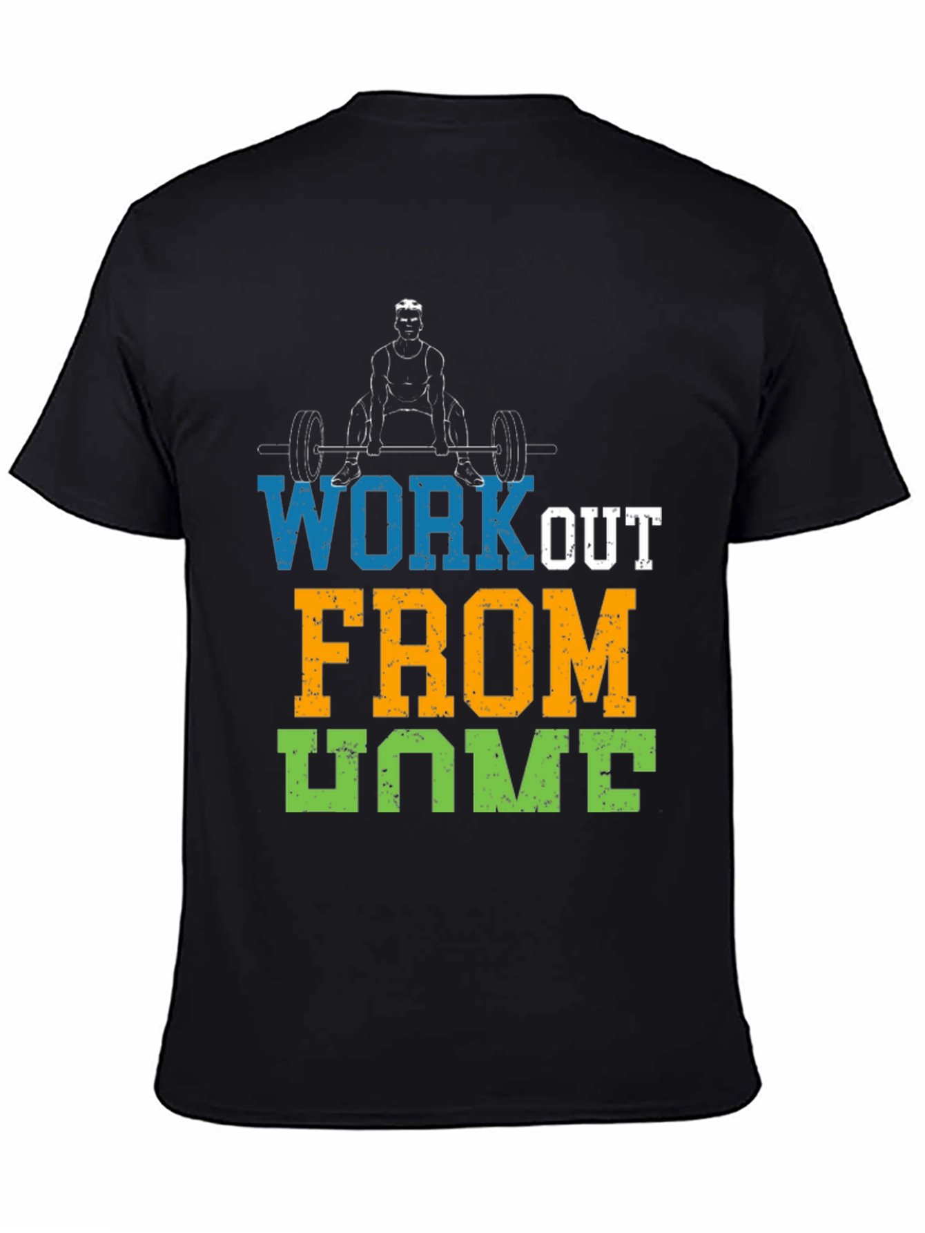 Workout From Home Graphic Tee