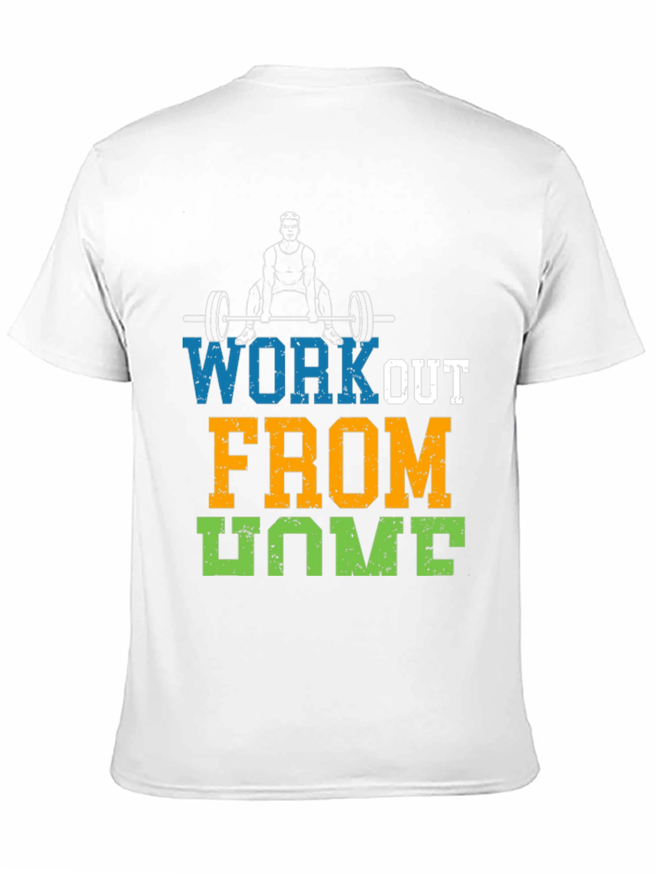 Workout From Home Graphic Tee