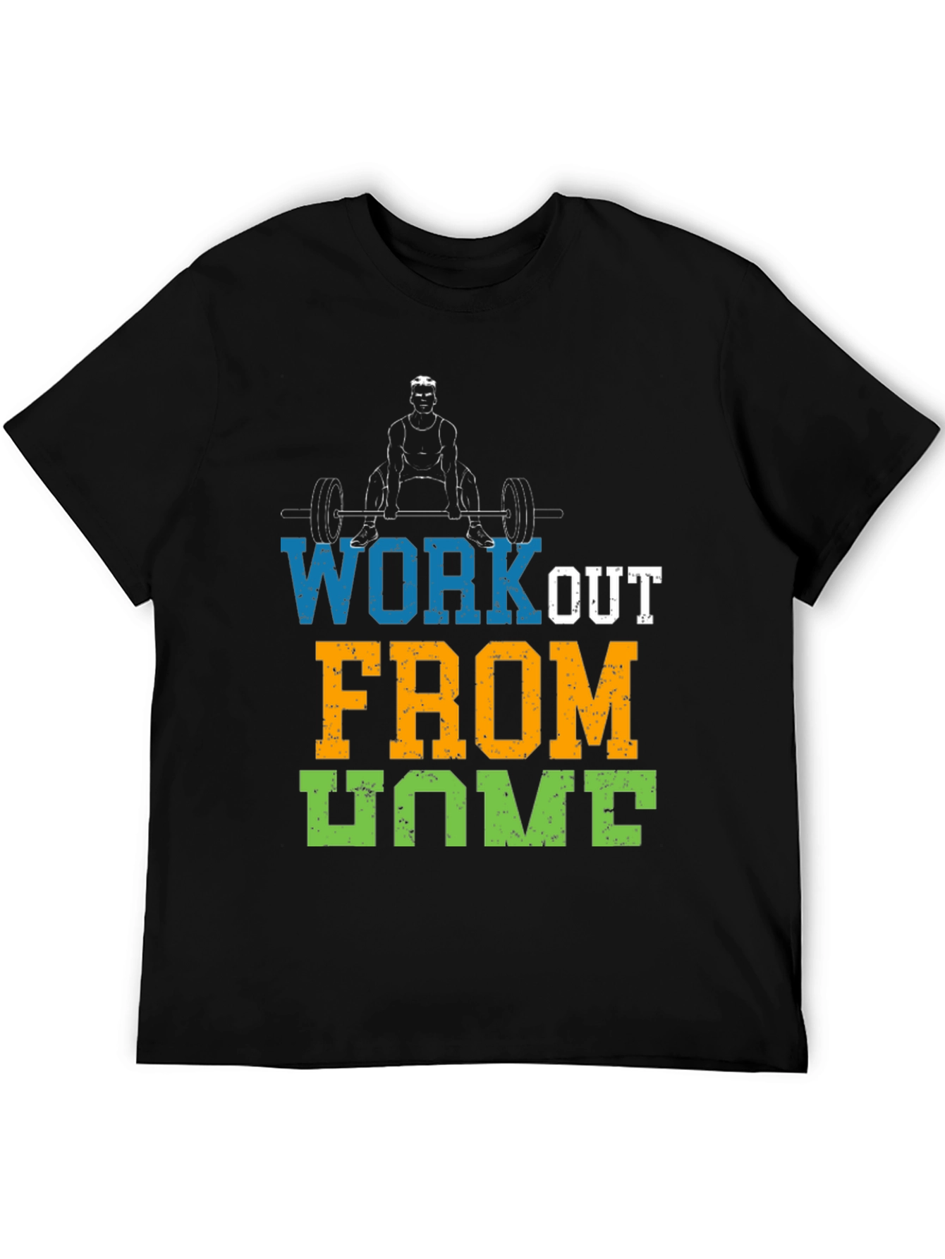 Workout From Home Graphic Tee