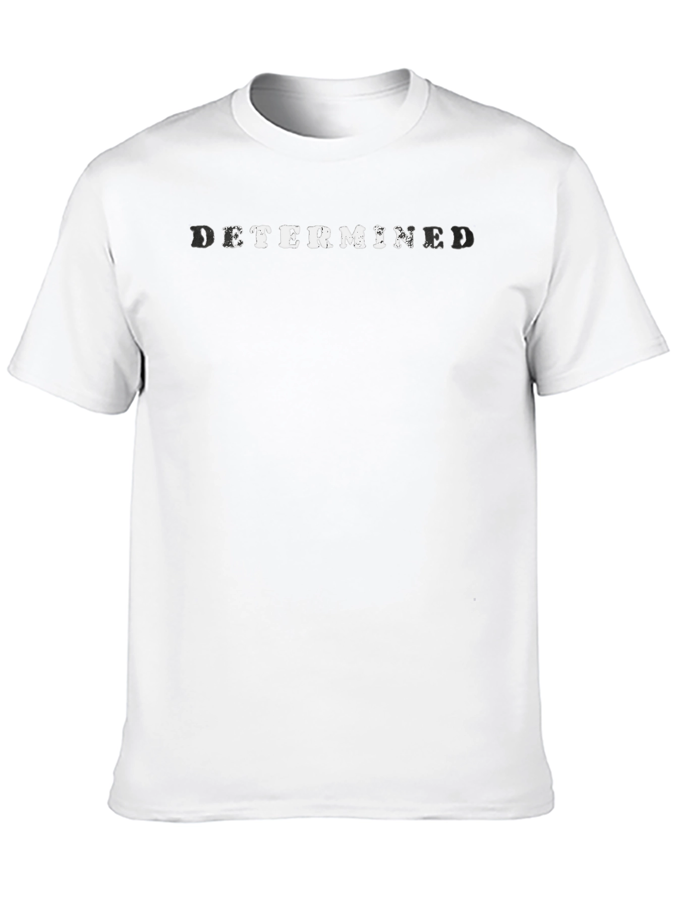 Determined Black Graphic T-Shirt