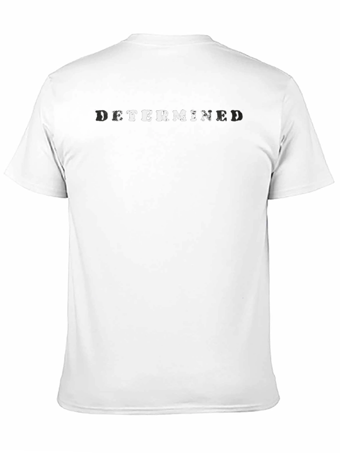 Determined Black Graphic T-Shirt