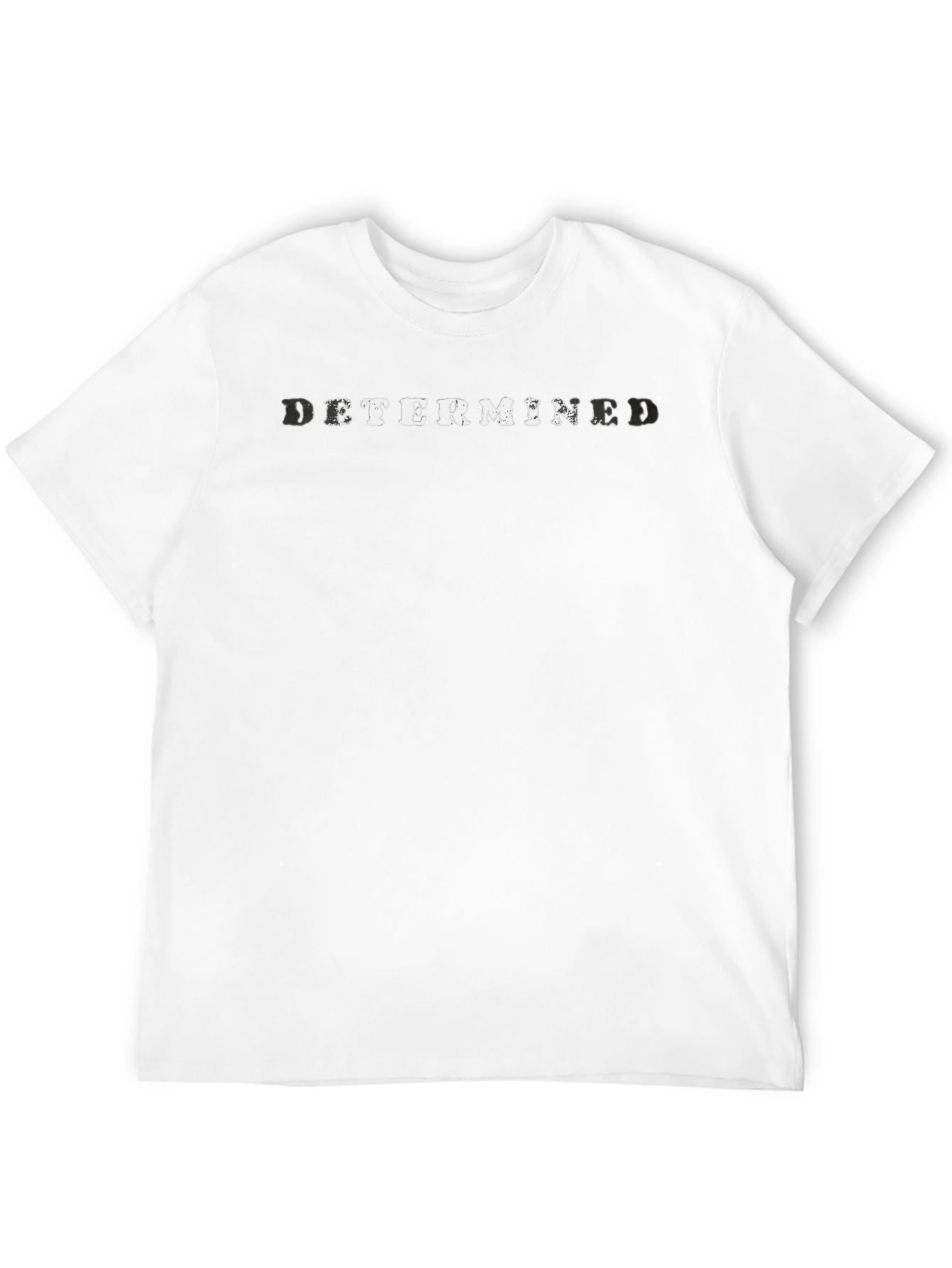 Determined Black Graphic T-Shirt