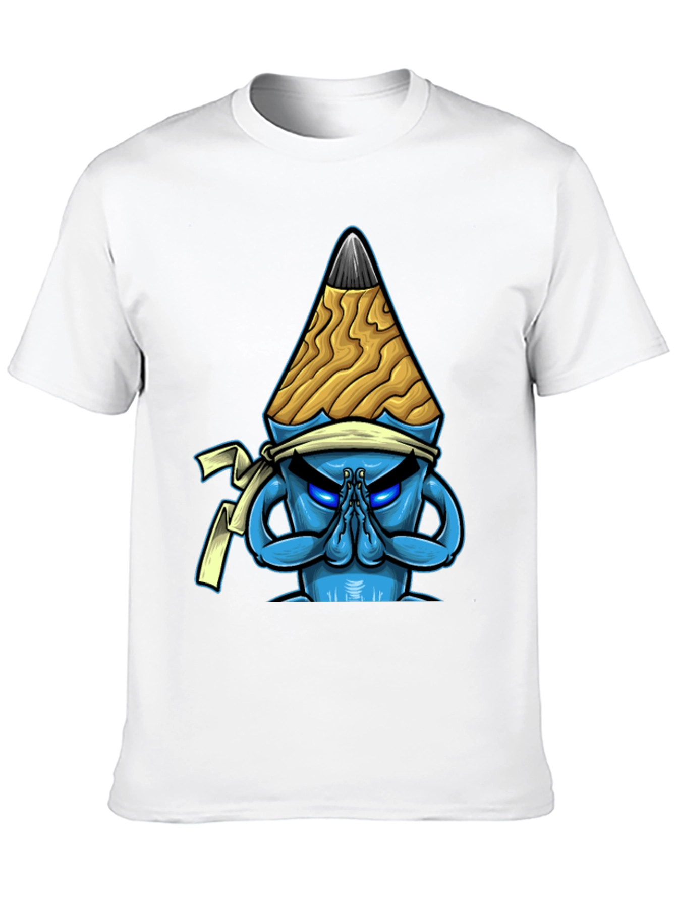 Pencil Ninja Graphic T-Shirt - Black