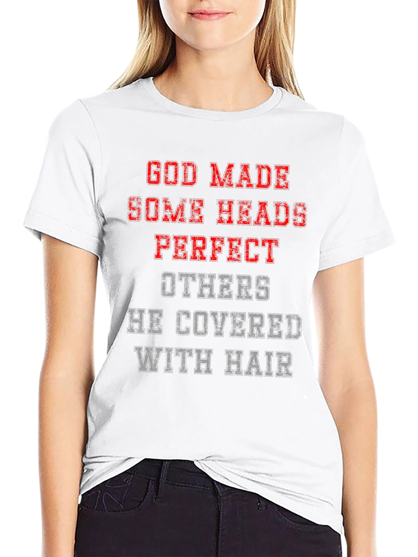 Funny God Made Some Heads T-Shirt