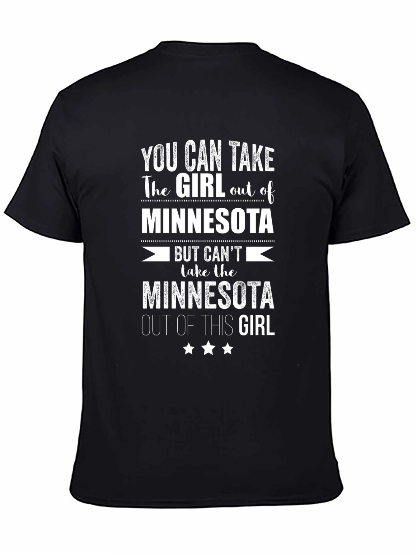 Minnesota Girl T-Shirt - Novelty Graphic Tee