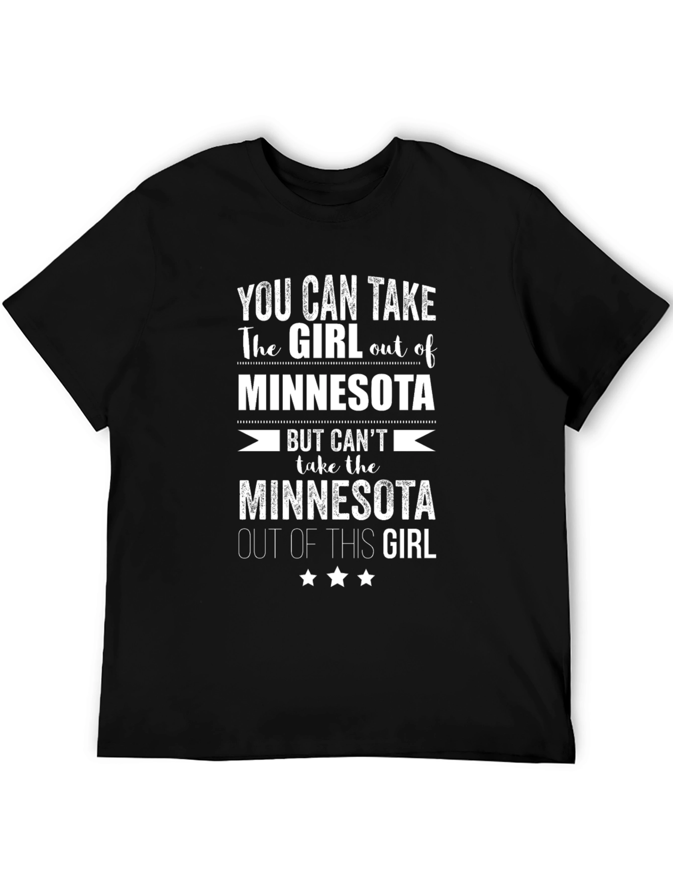 Minnesota Girl T-Shirt - Novelty Graphic Tee