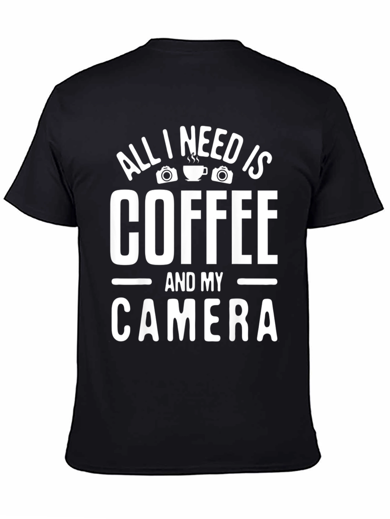 Coffee & Camera T-Shirt - Photographers Essential Tee
