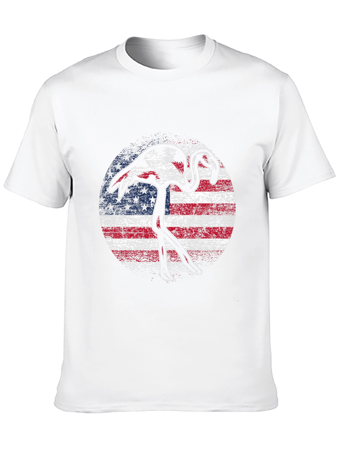 American Flamingo Graphic T-Shirt