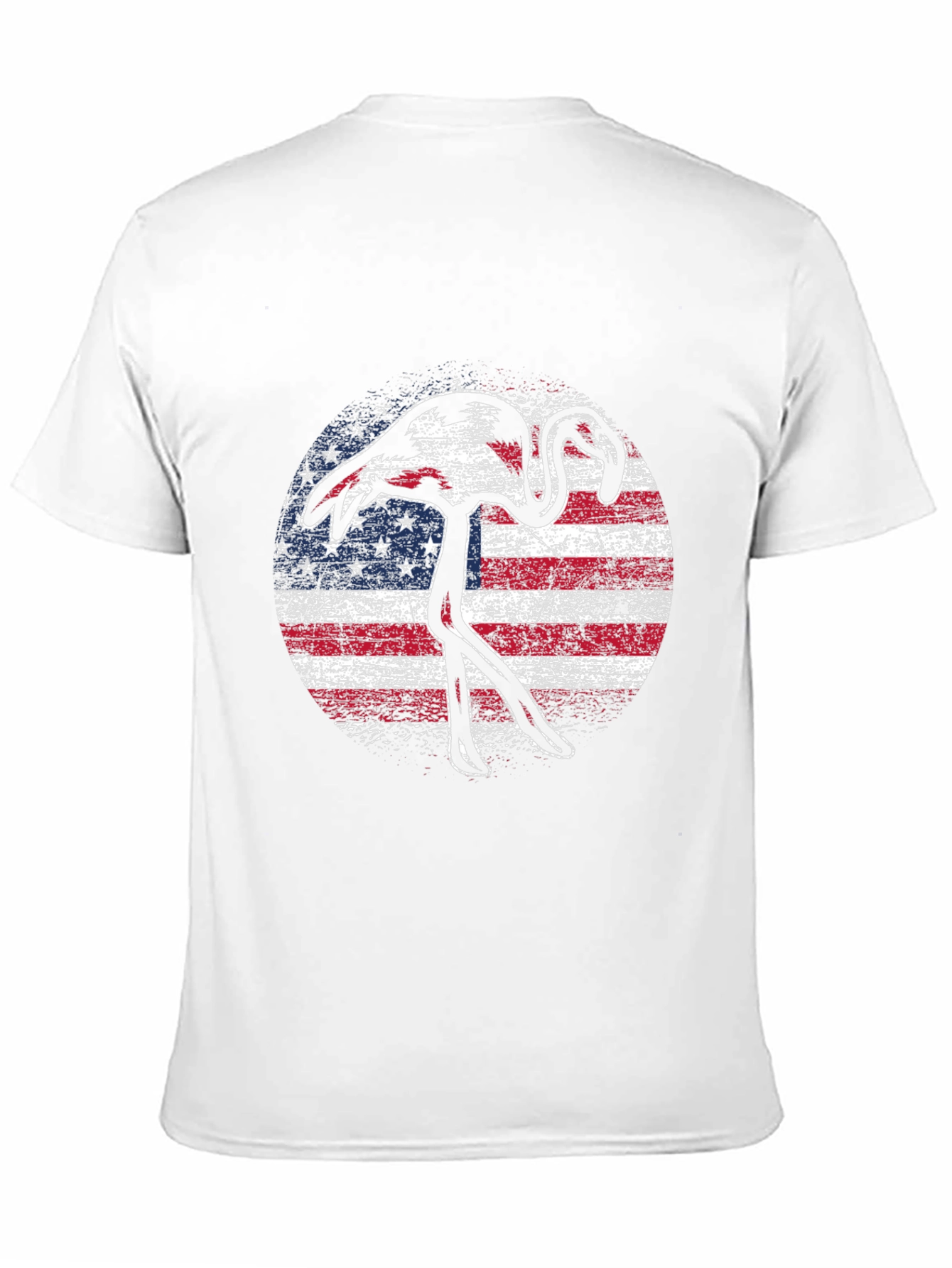 American Flamingo Graphic T-Shirt