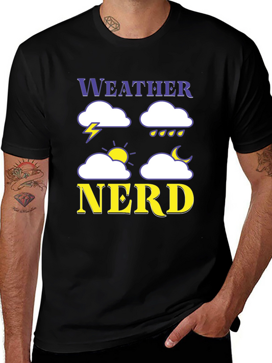 Weather Nerd Graphic T-Shirt | Trendy Tee
