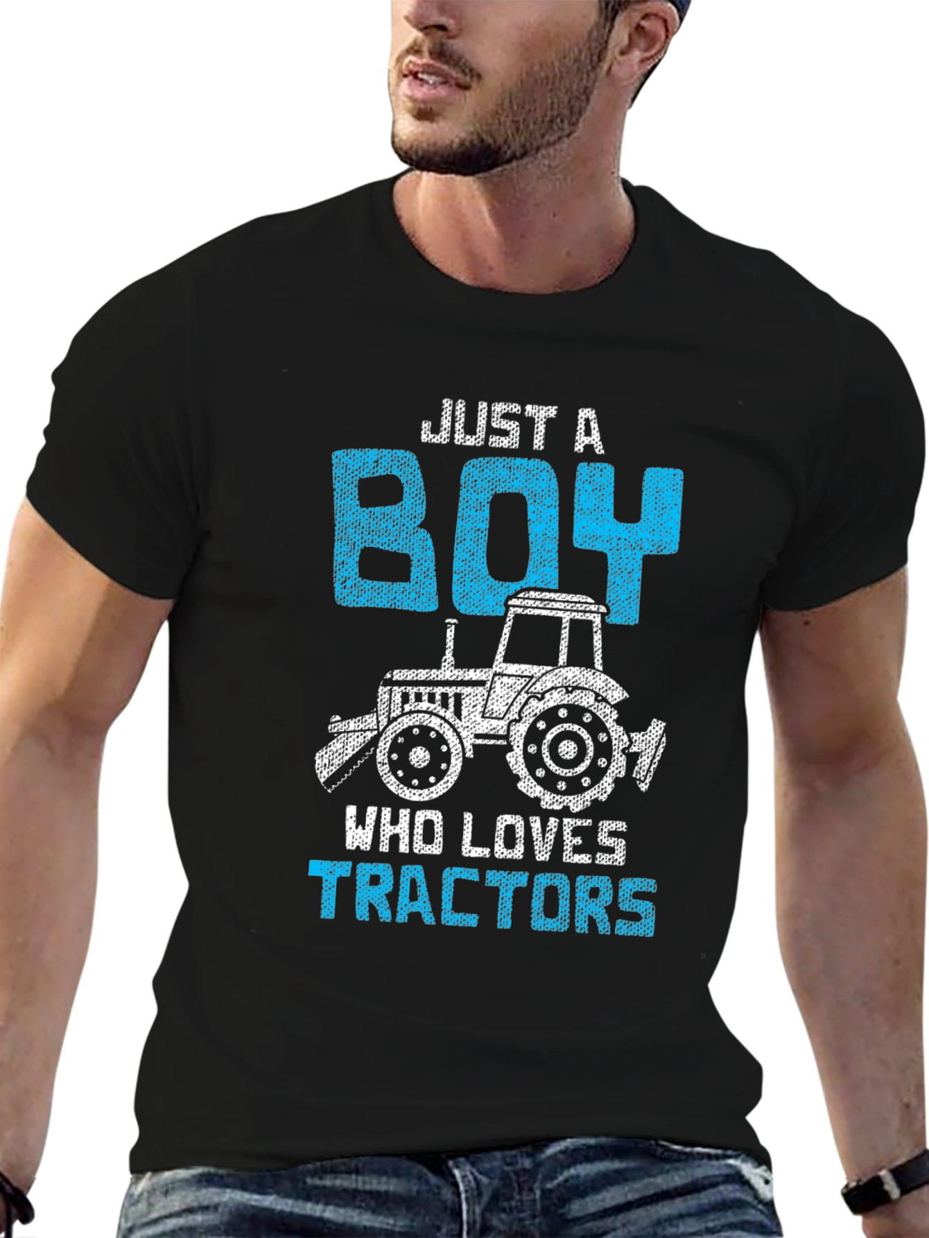 Just A Boy Who Loves Tractors T-Shirt
