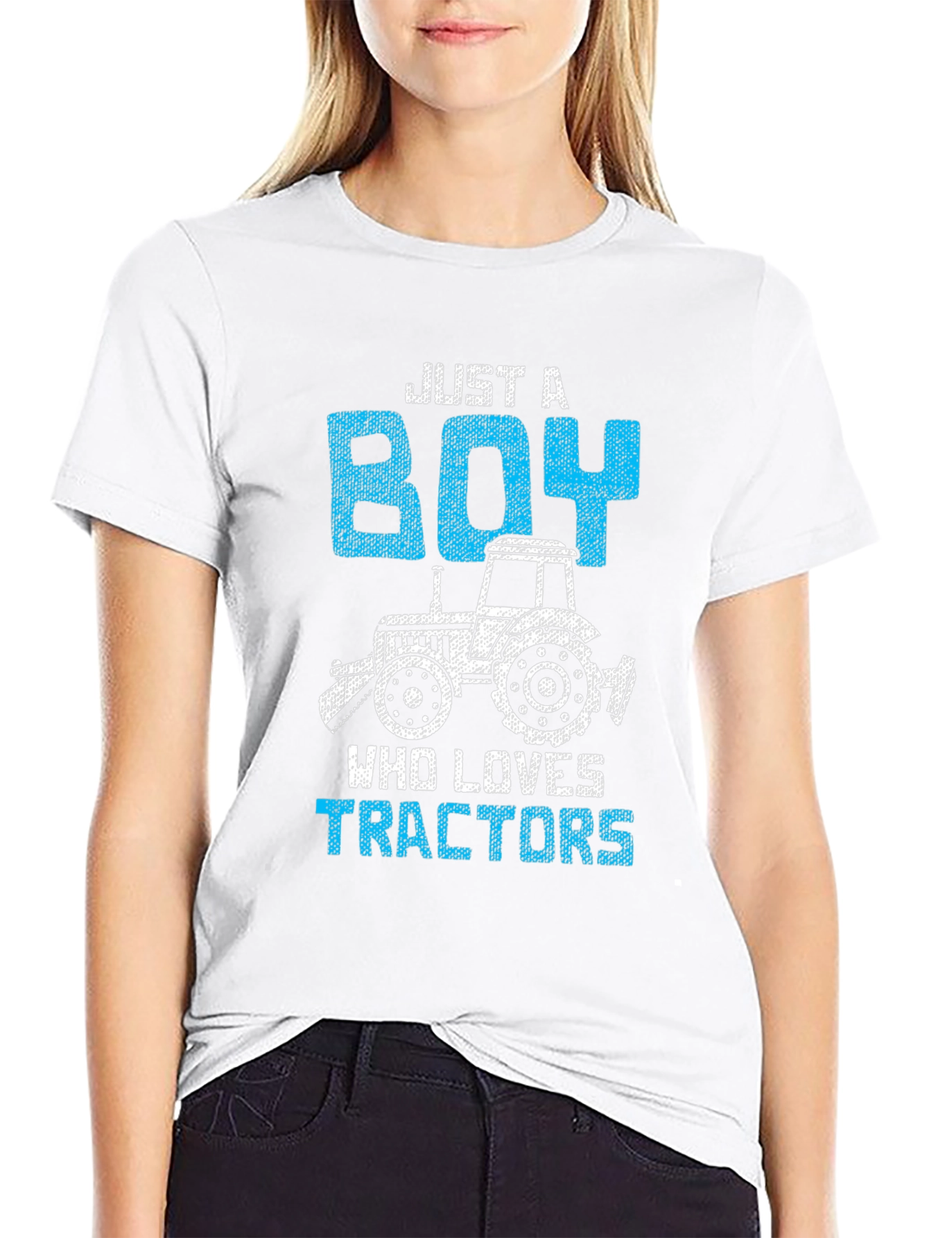 Just A Boy Who Loves Tractors T-Shirt