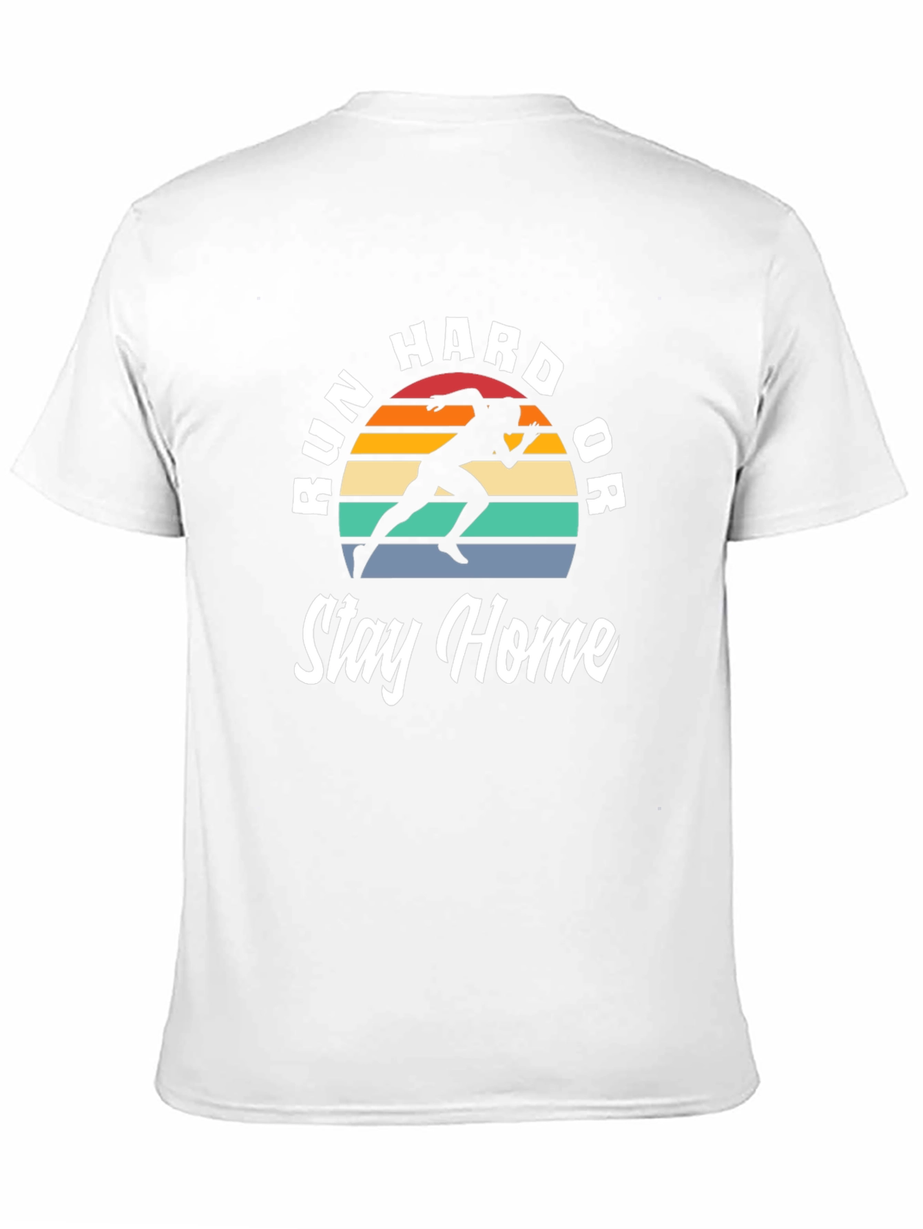 Run Hard or Stay Home Graphic Tee