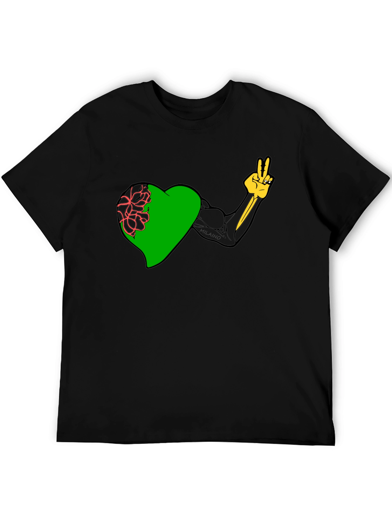 Heart & Muscle Graphic Tee