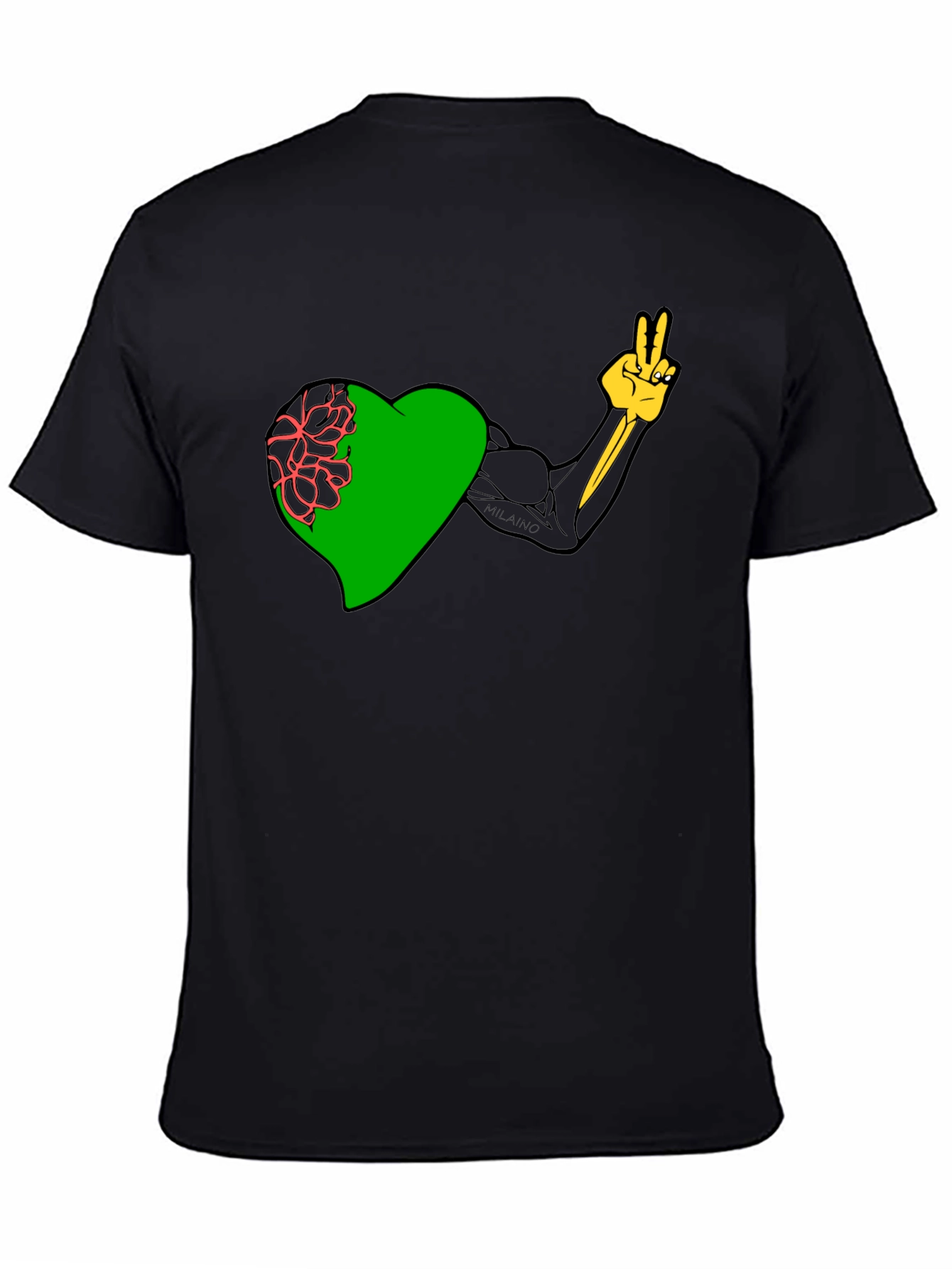 Heart & Muscle Graphic Tee